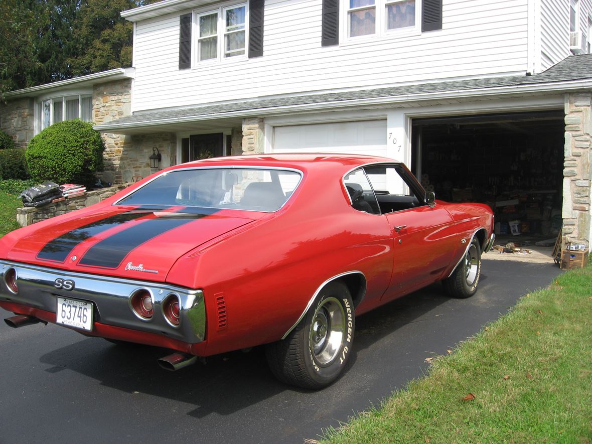 1972 Chevrolet chevelle for sale by owner in Warminster