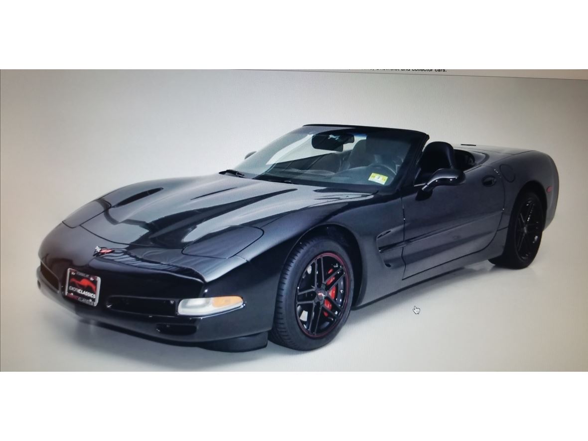 2002 Chevrolet Corvette for sale by owner in Weehawken