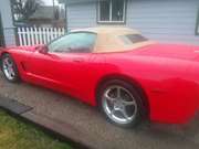 Red 2003 Chevrolet Corvette