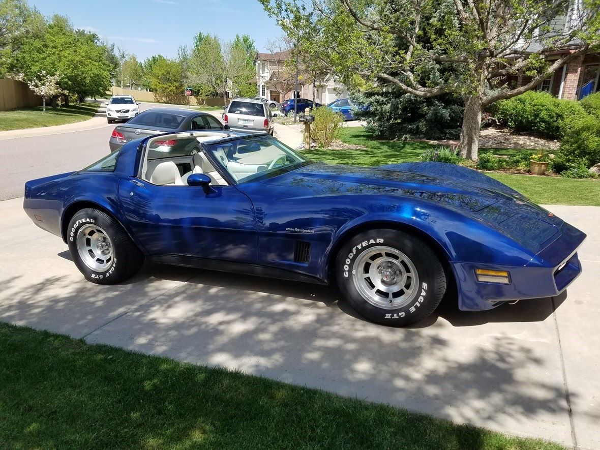 1982 Chevrolet Corvette Stingray Classic Car Louisville, CO 80027