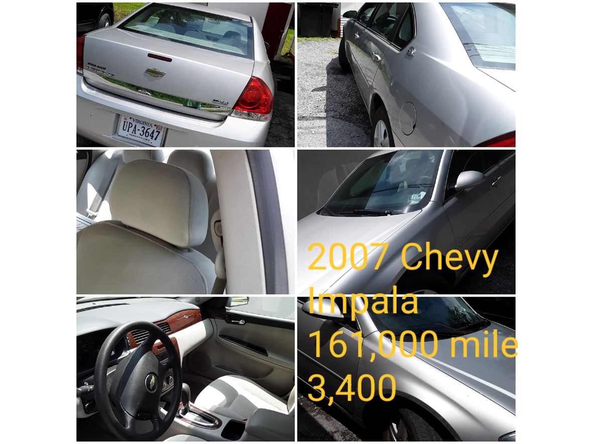 2007 Chevrolet Impala for sale by owner in Saltville