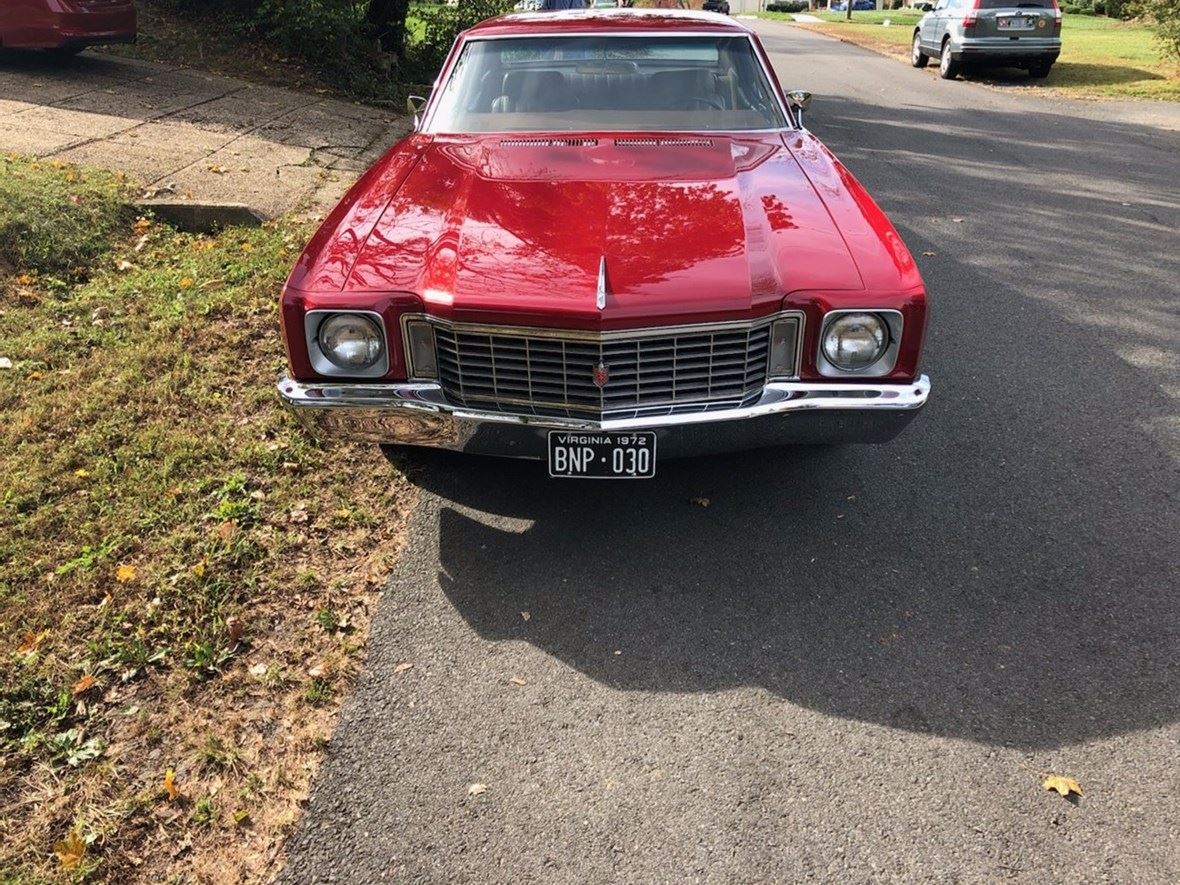 1972 Chevrolet Monte Carlo for sale by owner in Annandale