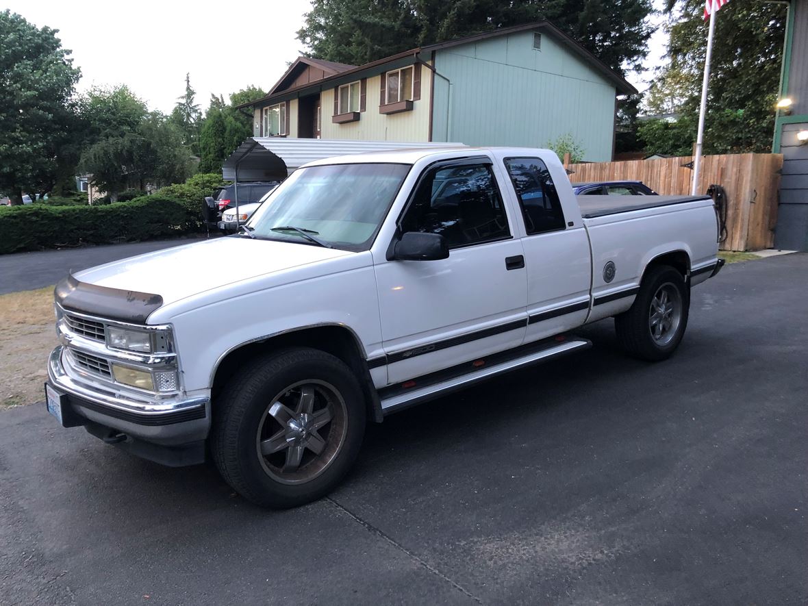 1998 Chevrolet Silverado 1500 Crew Cab Classic Car Spanaway, WA 98387