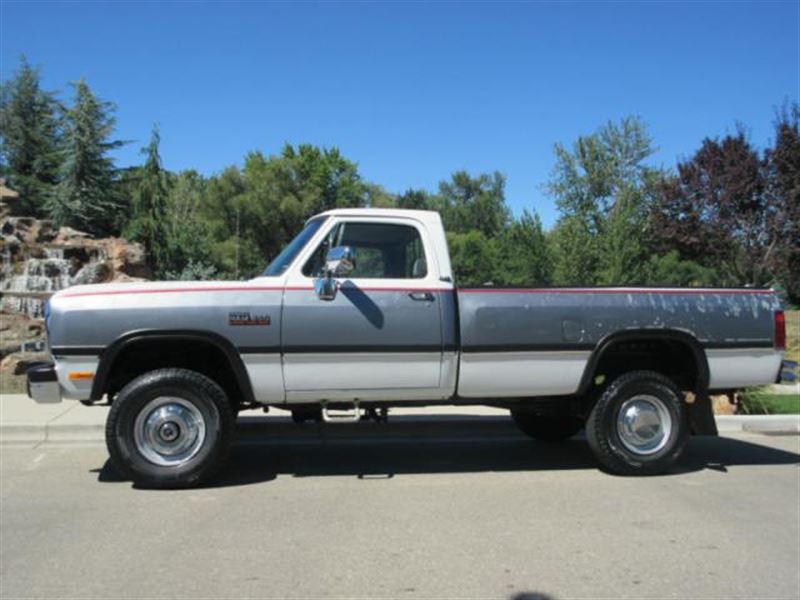 1992 Dodge Pickup Classic Car Elk River, ID 83827