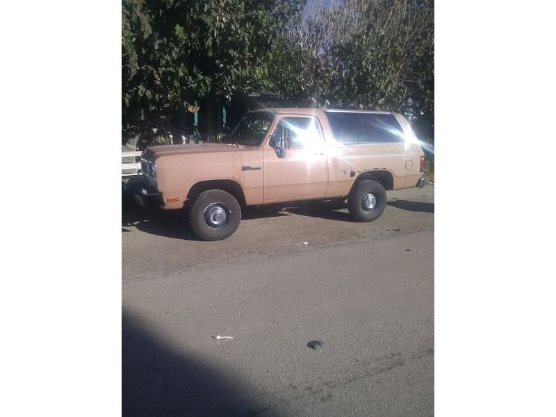 1991 Dodge Ramcharger Classic Car Maricopa, CA 93252
