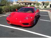 Red 2004 Ferrari 360