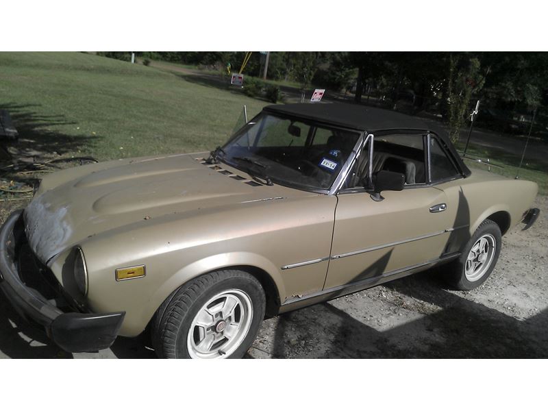 1981 Fiat spider Classic Car Ruston, LA 71270