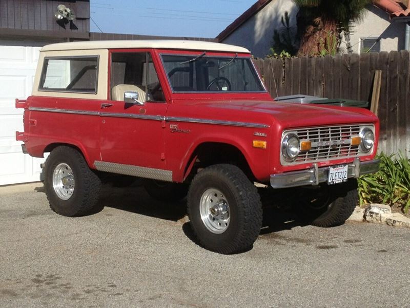 1971 Ford Bronco for sale by owner in Rancho Palos Verdes