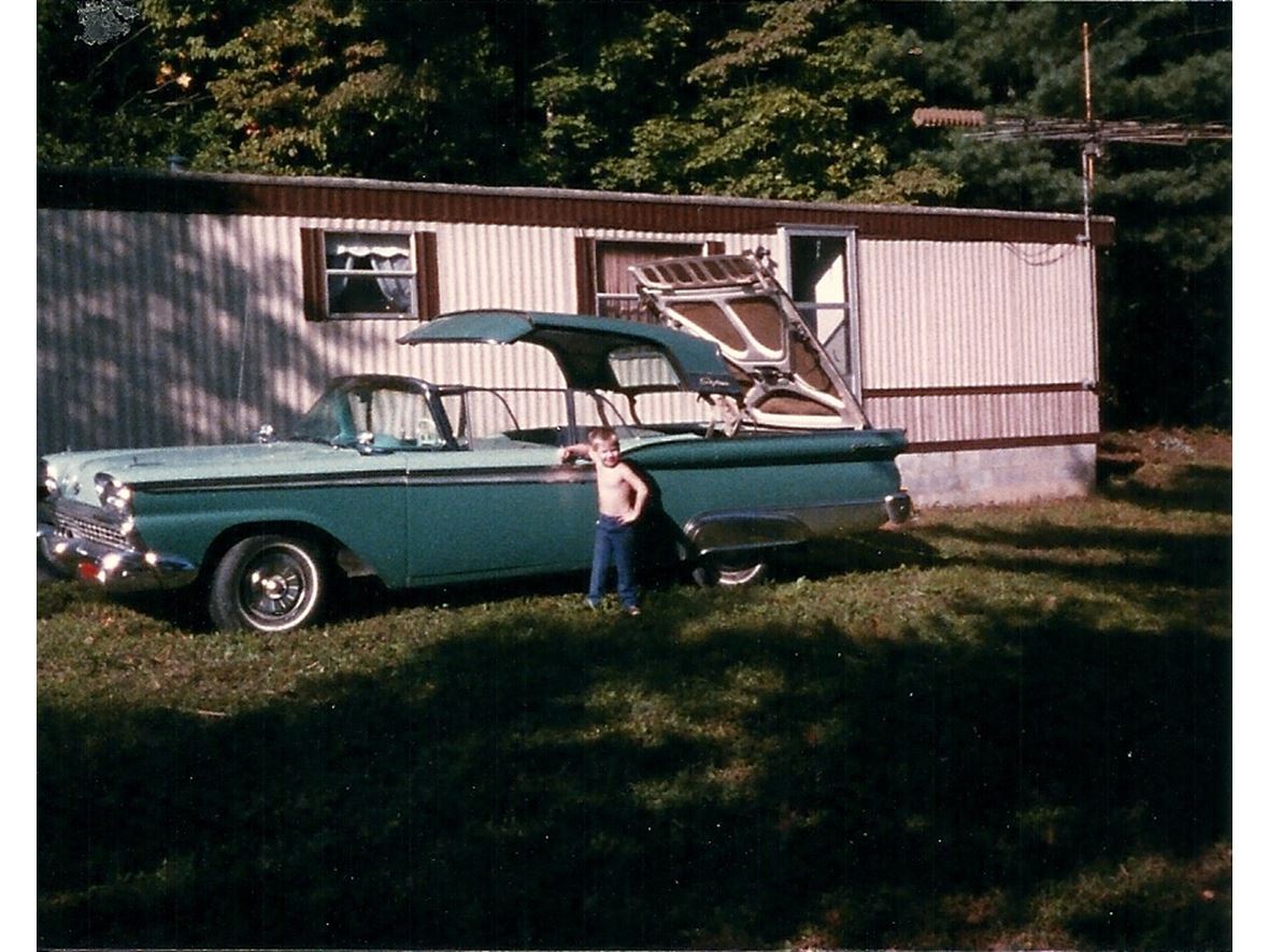 1959 Ford Fairlane Skyliner Retractable Convertible Antique Car