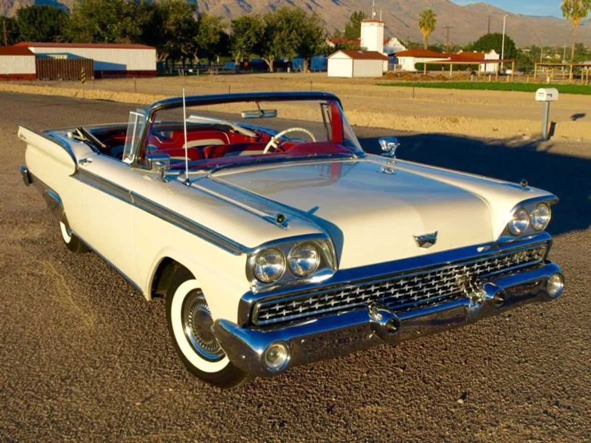 1959 ford galaxie convertible sunliner cars survivor valley az owner miles 2040 location arizona prescott kloompy
