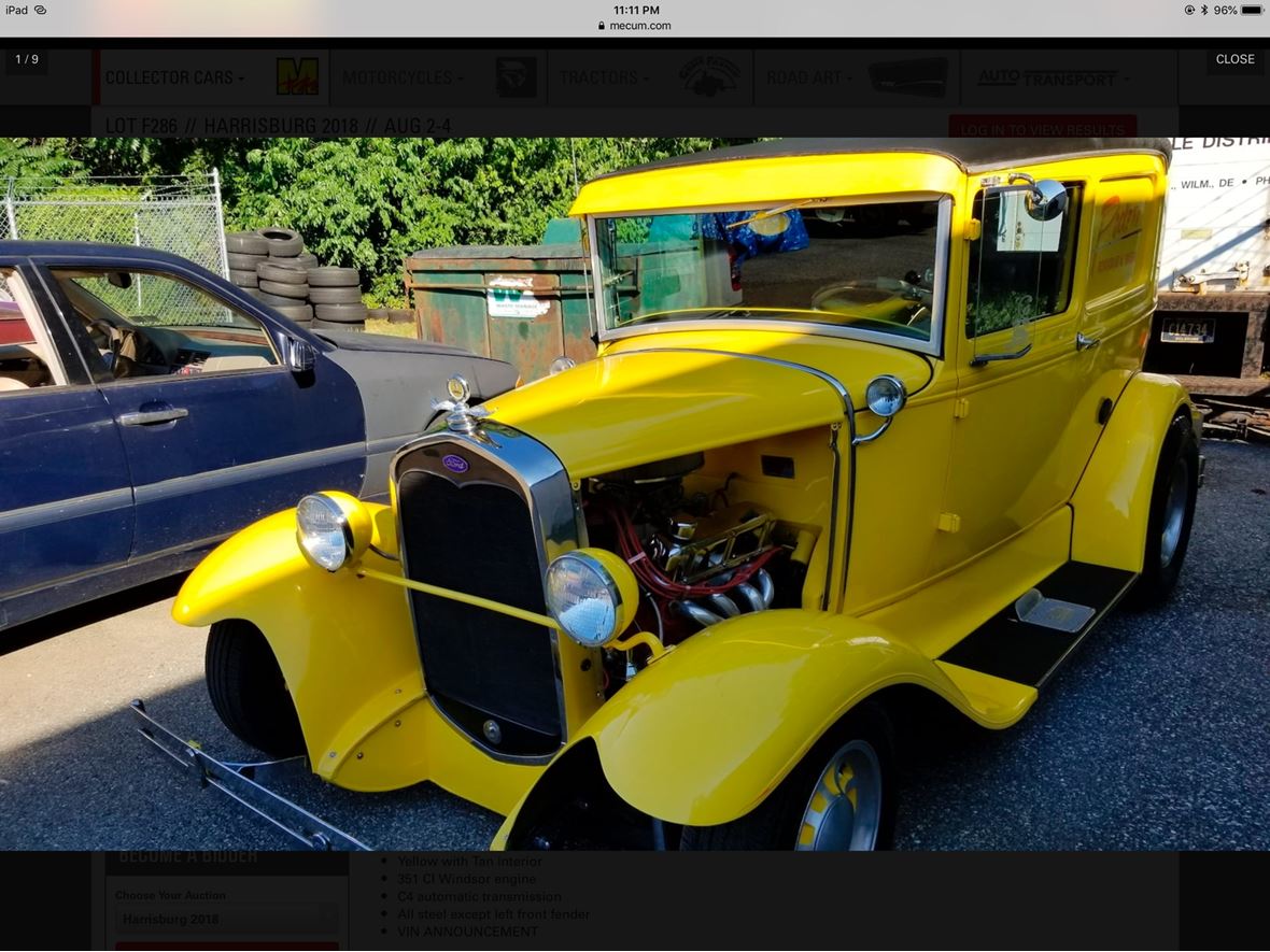 1931 Ford Model-A Sedan Delivery for sale by owner in Eastlake