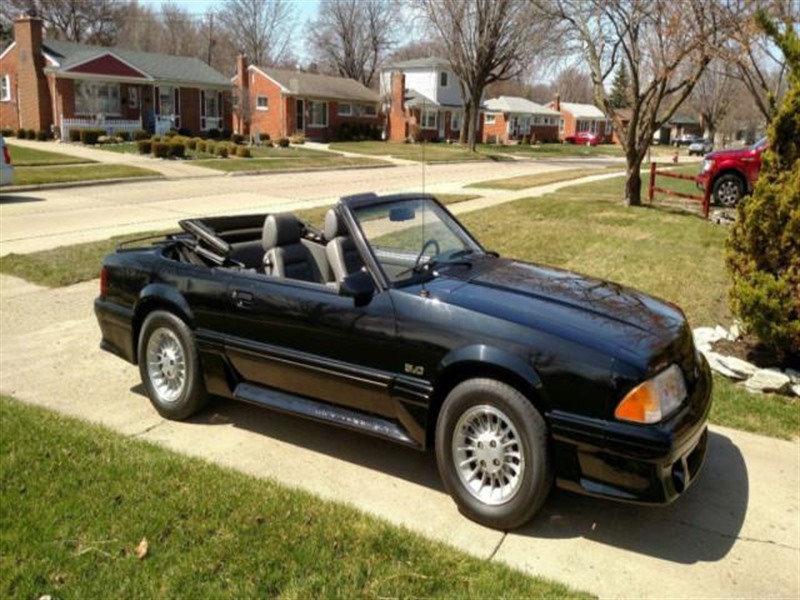 1987 Ford Mustang Classic Car Forestville, MI 48434