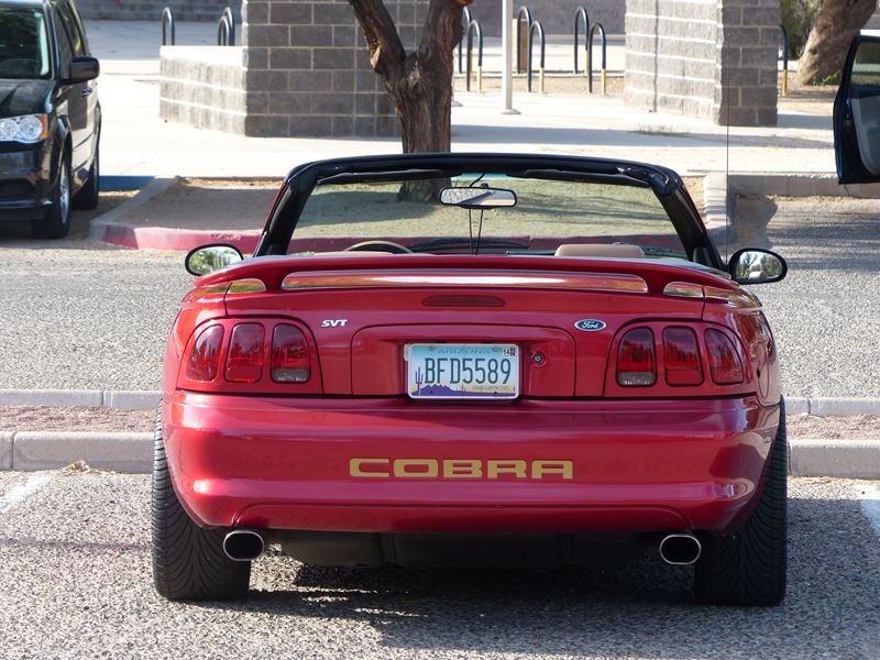 1998 Ford Mustang SVT Cobra for sale by owner in Tucson