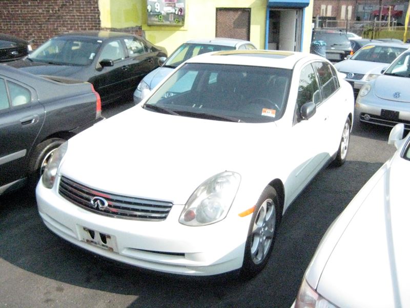 2003 Infiniti G35 for sale by owner in JERSEY CITY