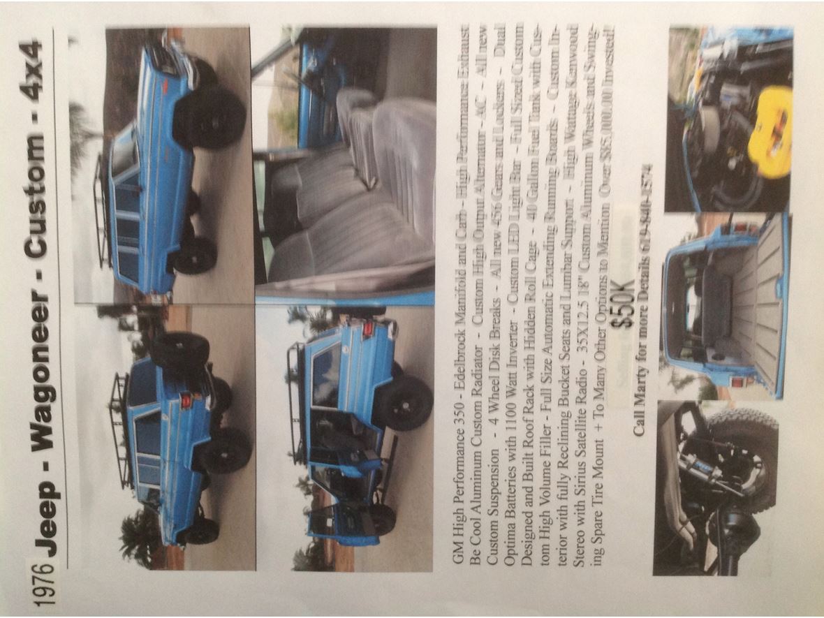 1976 Jeep Wagoneer Antique Car Destin, FL 32541