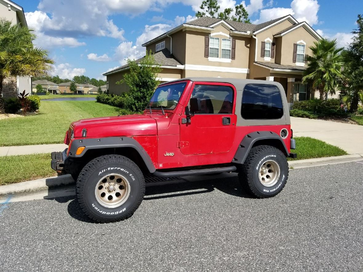 1999 Jeep Wrangler for sale by owner in Orange Park