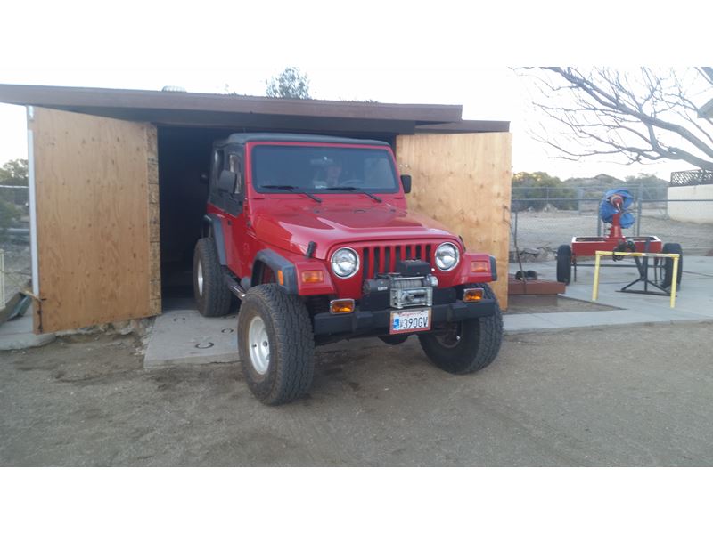 2000 Jeep Wrangler for sale by owner in PALM DESERT
