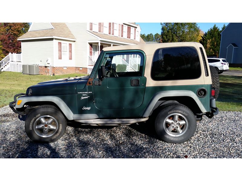 2001 Jeep Wrangler for sale by owner in Midlothian