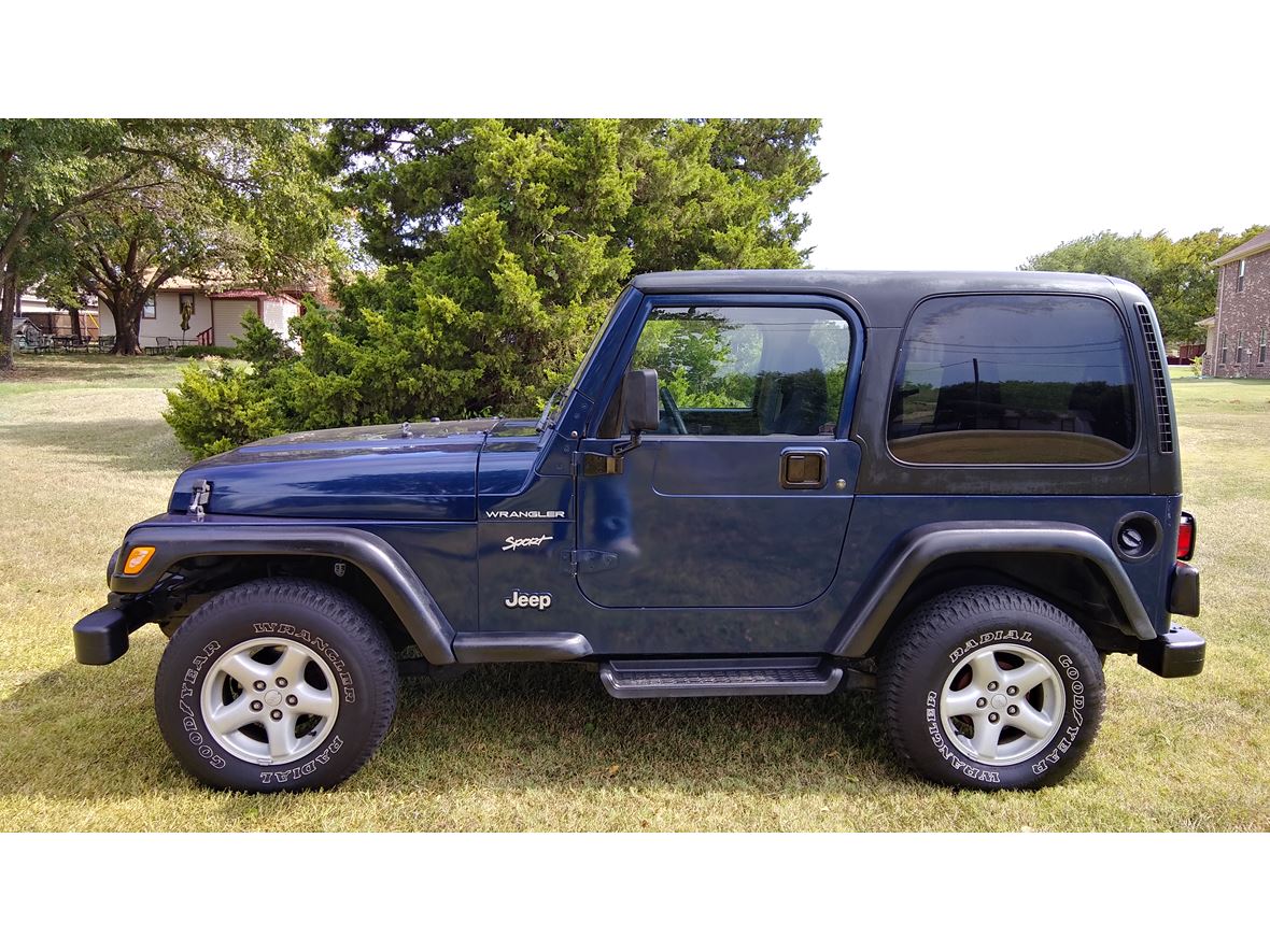 2002 Jeep Wrangler for sale by owner in Little Elm