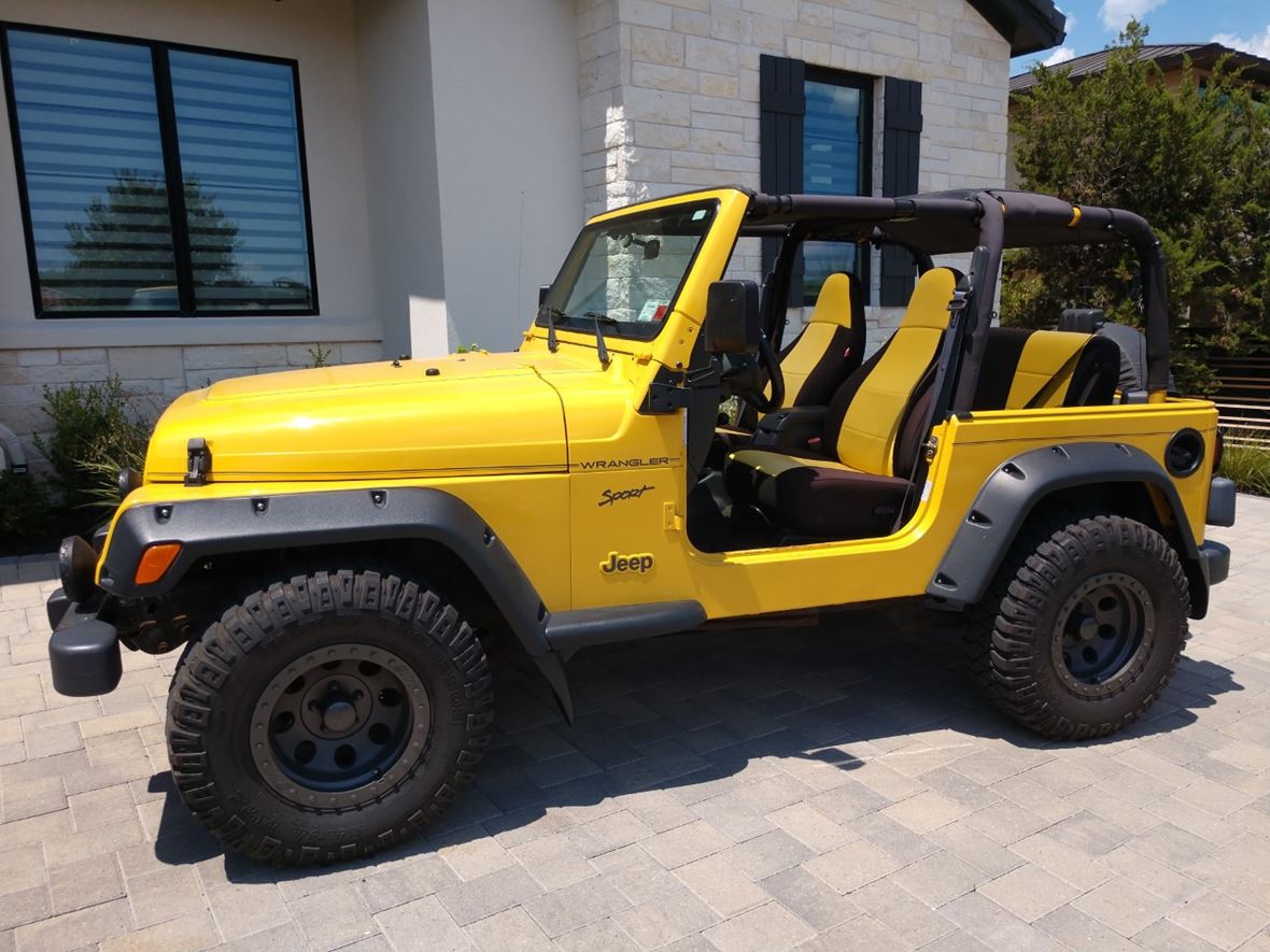 2002 Jeep Wrangler for sale by owner in Austin