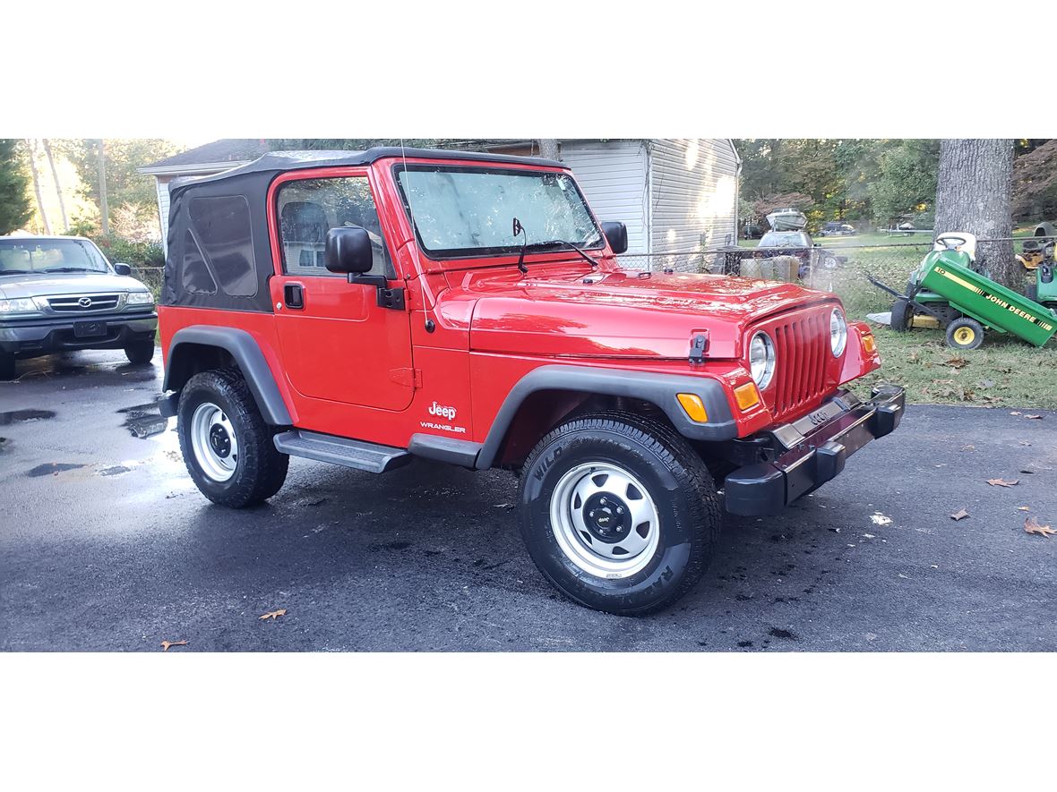 2003 Jeep Wrangler for sale by owner in Pasadena