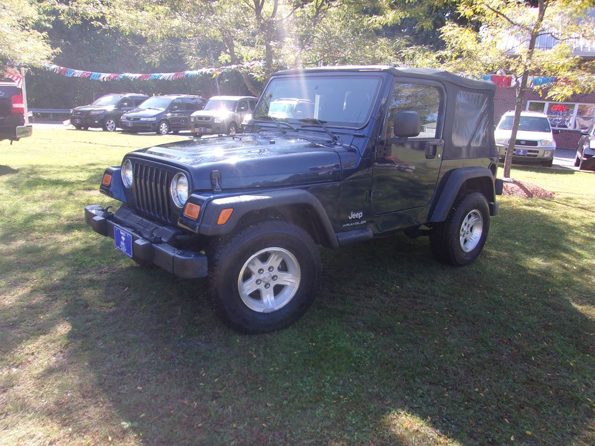 2004 Jeep Wrangler for sale by owner in Hudson