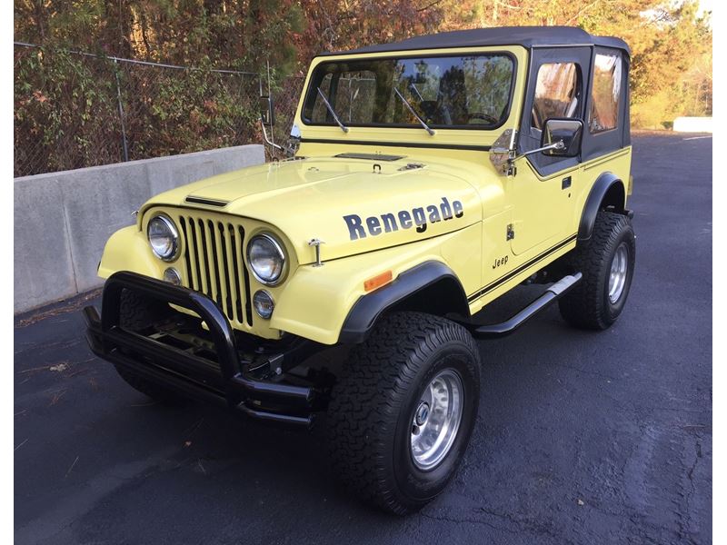 1985 Jeep Wrangler CJ for sale by owner in Dallas