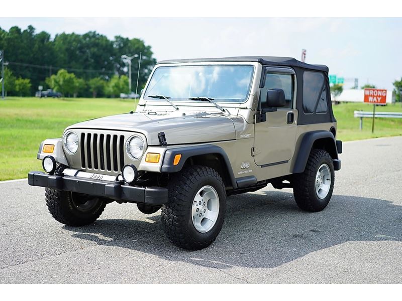 2003 Jeep Wrangler TJ for sale by owner in San Jose