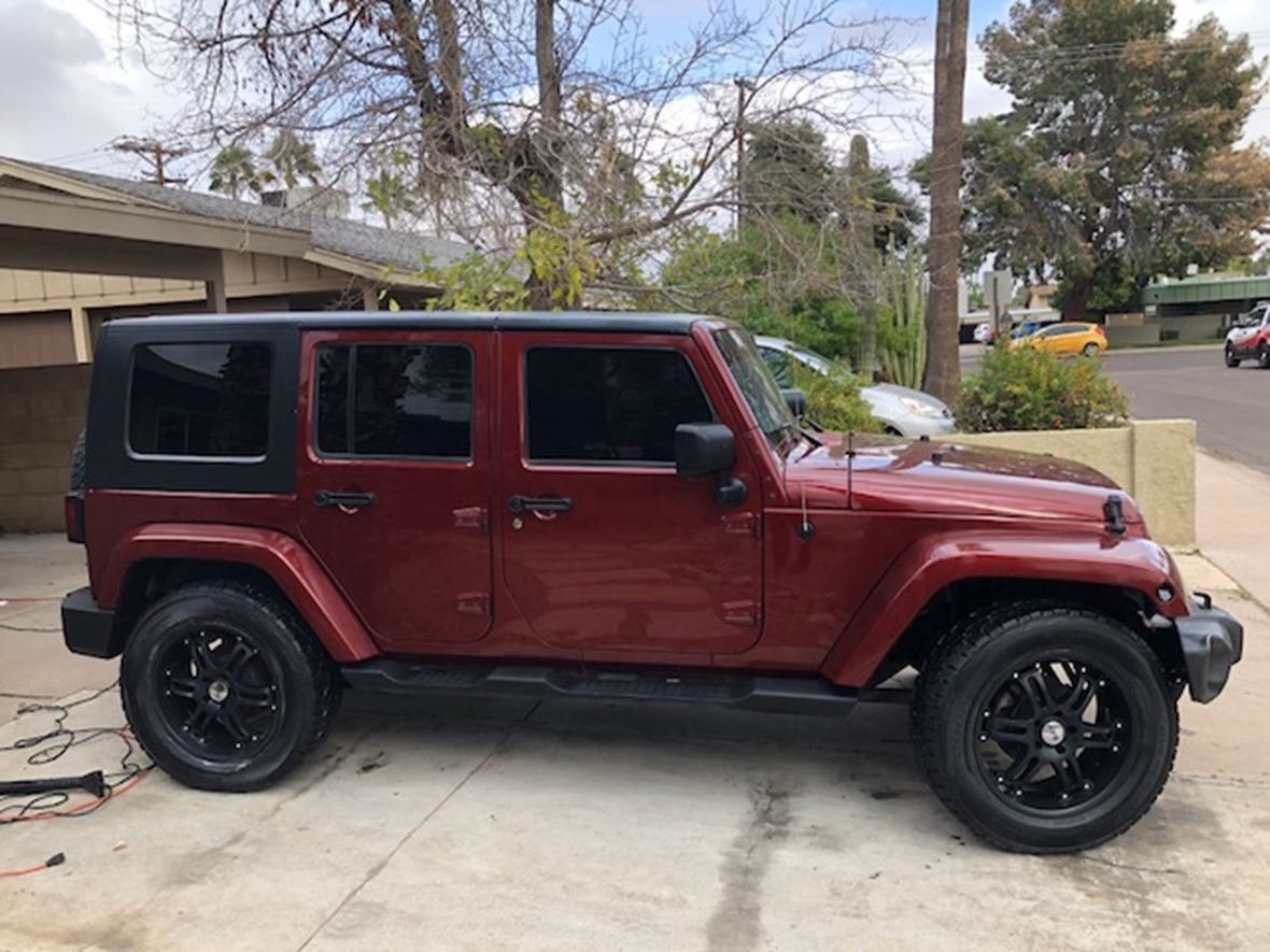 2007 Jeep Wrangler Unlimited for sale by owner in Scottsdale