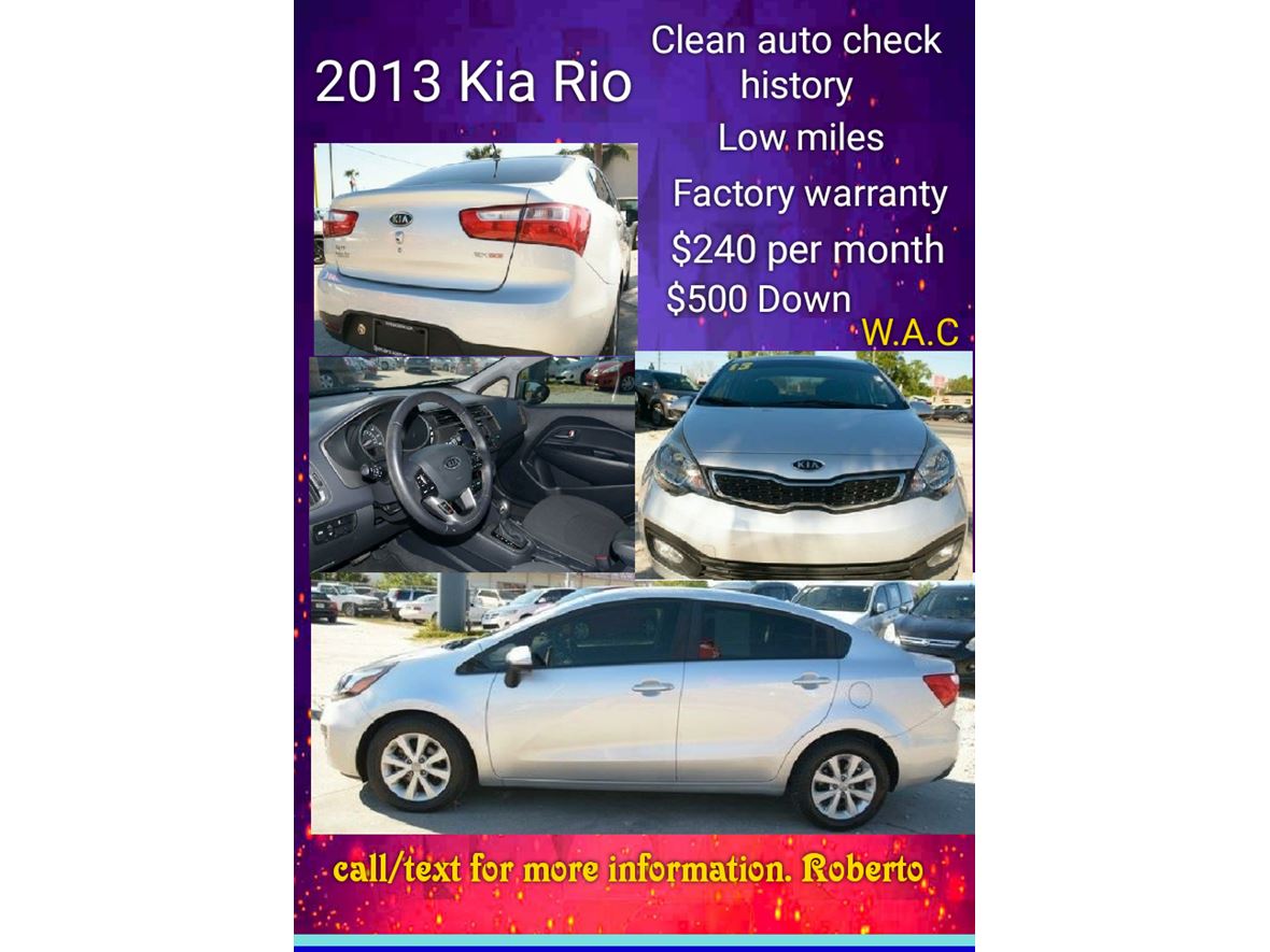 2013 Kia Rio for sale by owner in Kissimmee