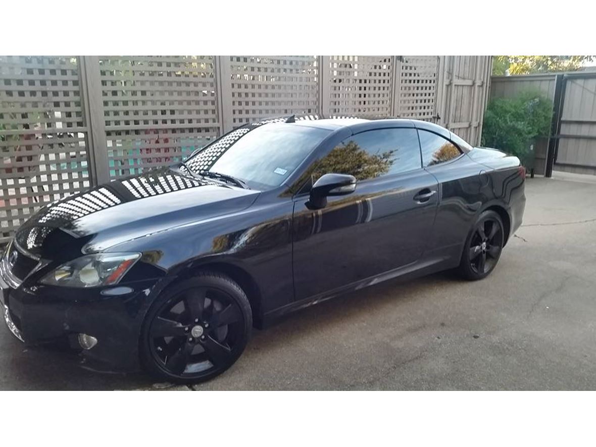 2010 Lexus IS 350C for sale by owner in Dallas