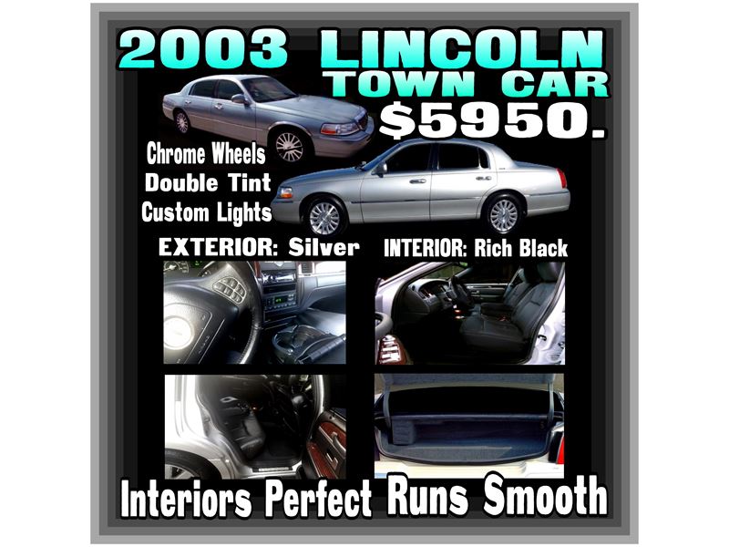 2003 Lincoln Town Car for sale by owner in Newport Beach
