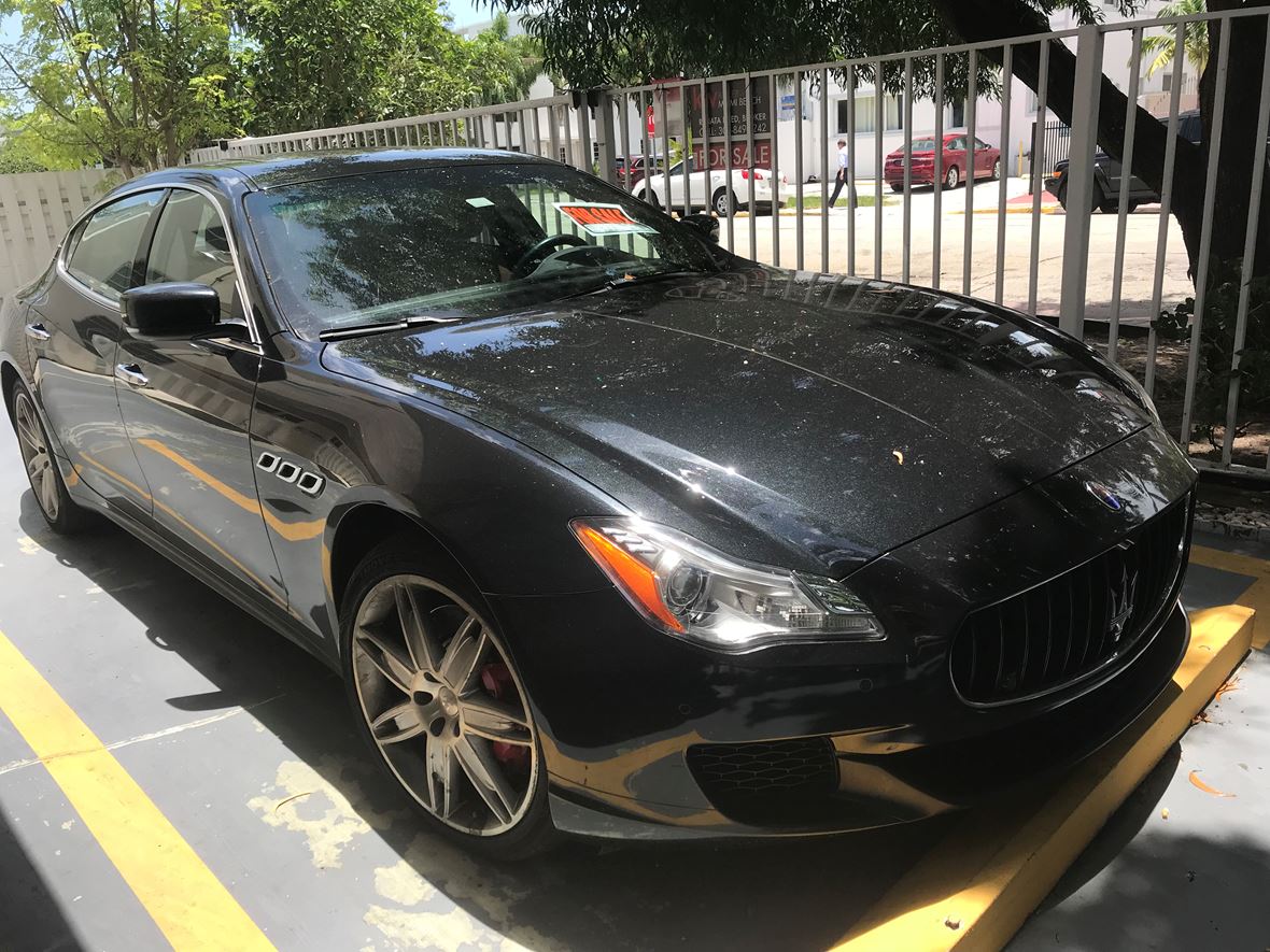 2014 Maserati Quattroporte for sale by owner in Miami Beach