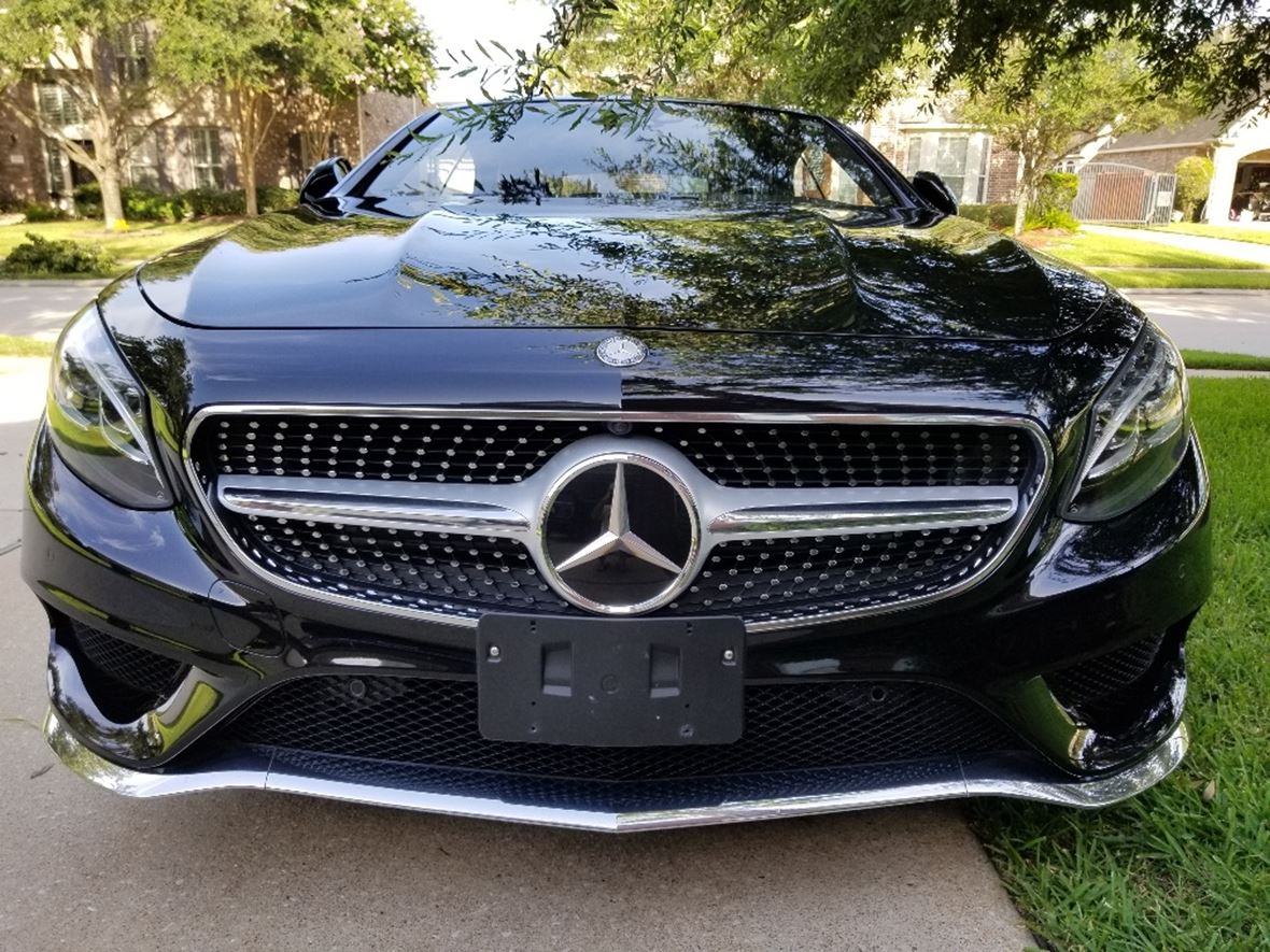 2017 Mercedes-Benz S-Class Cabriolet for sale by owner in Houston
