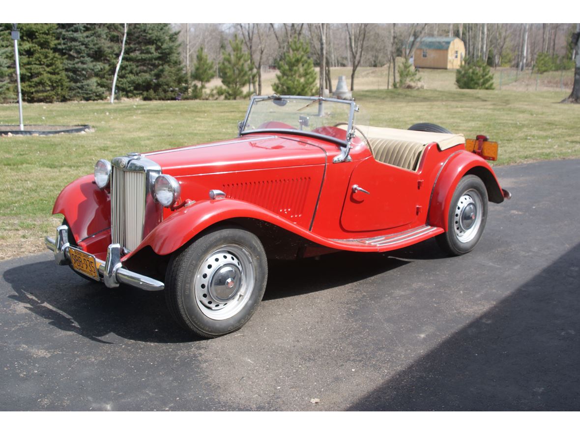 1952 MG TD Antique Car Cushing, WI 54006