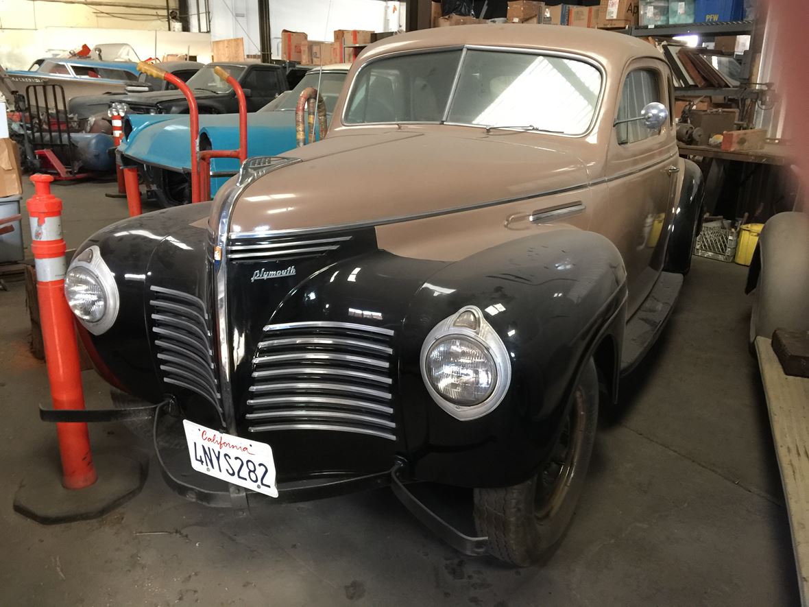 1940 Plymouth CP for sale by owner in Hacienda Heights