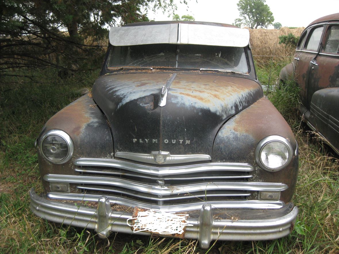 1949 Plymouth Deluxe Club Coupe for sale by owner in Huron