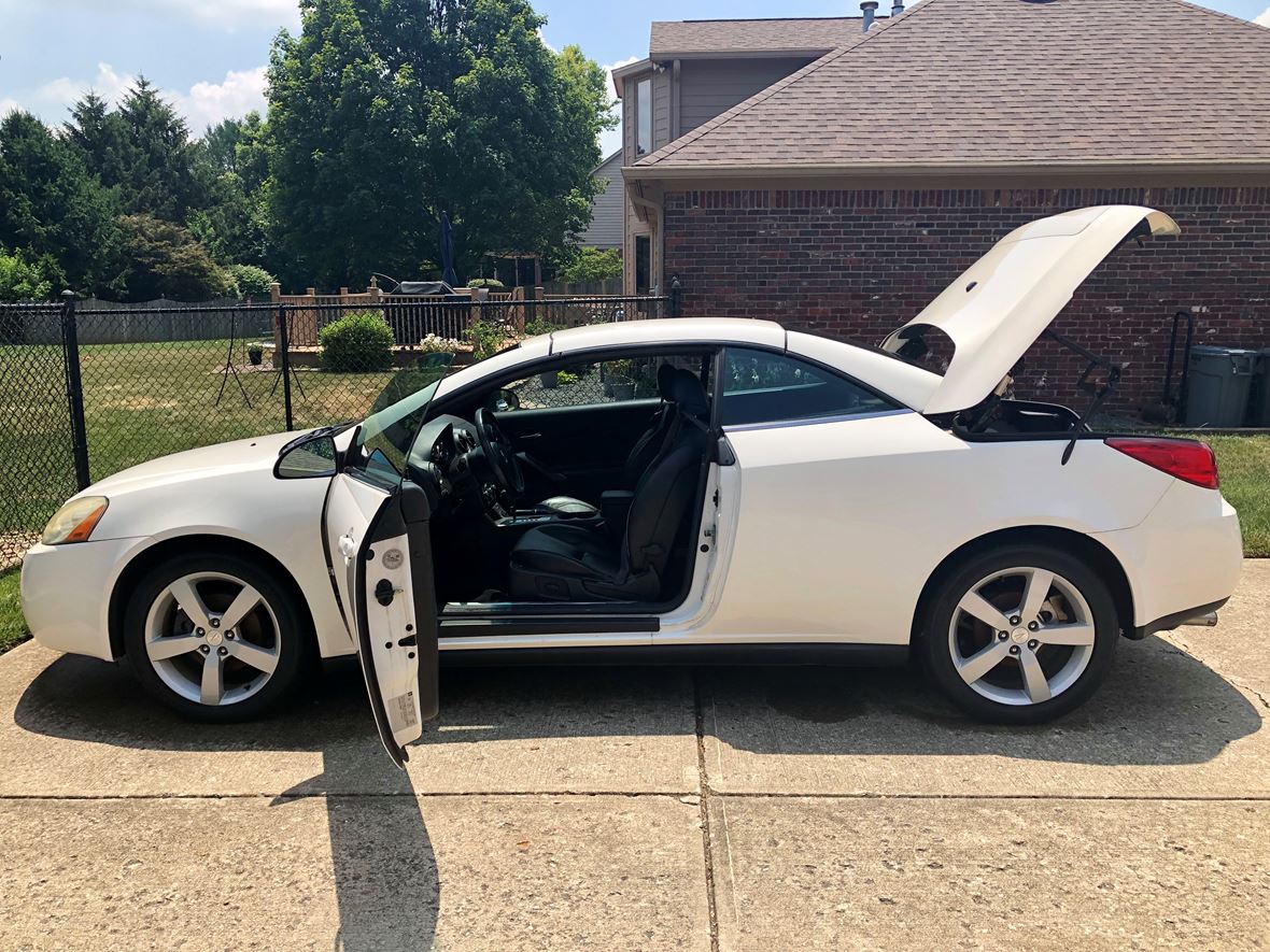 2007 Pontiac G6. Hardtop convertible for sale by owner in Greenwood