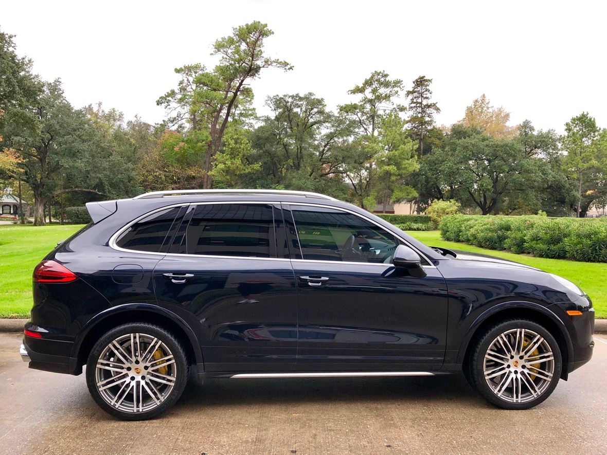 2016 Porsche Cayenne Turbo S for sale by owner in Houston