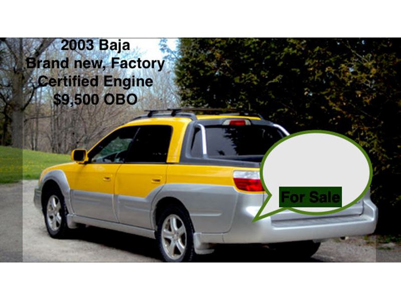 2003 Subaru Baja for sale by owner in Boise
