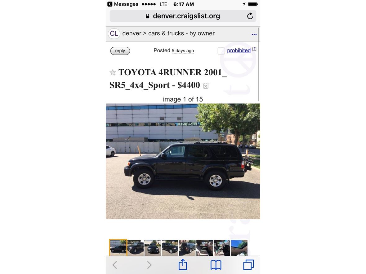 20 Toyota 20Runner for Sale by Owner in Denver, CO 802209
