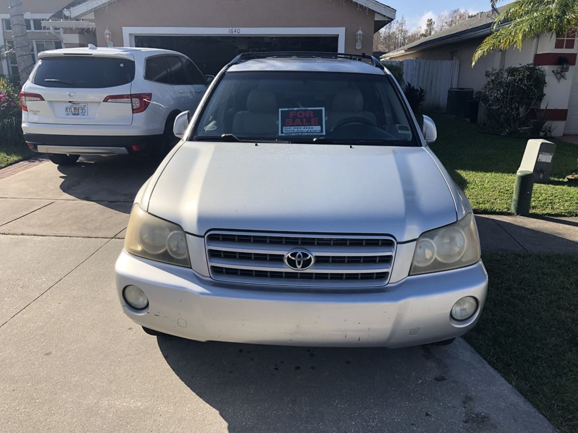 2003 Toyota Highlander for sale by owner in Orlando