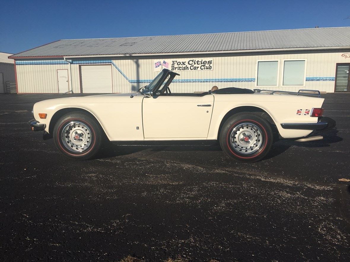 1976 Triumph TR-6 for sale by owner in Oshkosh