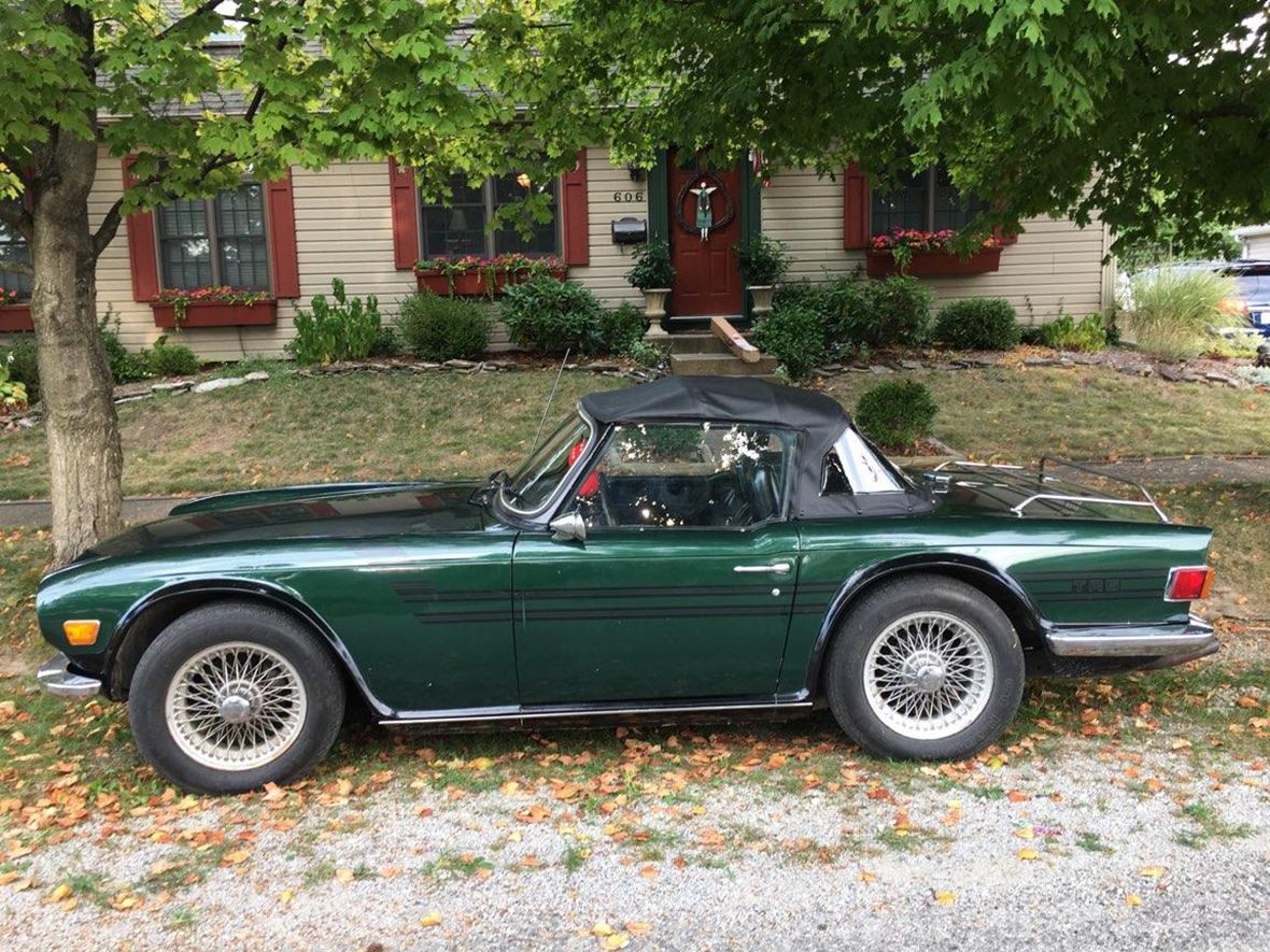 1971 Triumph Tr6 Antique Car Terich Il 62424 1971 Triumph Tr6 For By Owner In Terich